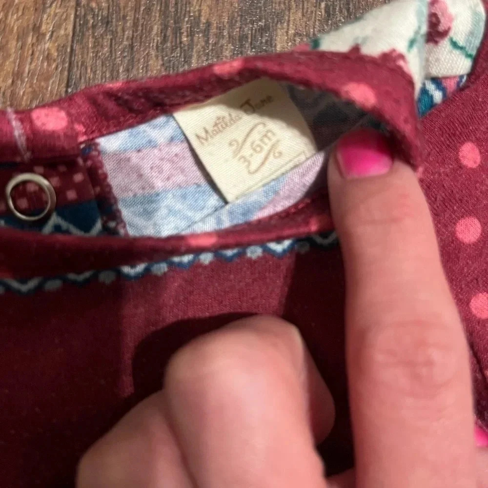 Matilda Jane 3-6 footed outfit - Picture 3 of 5